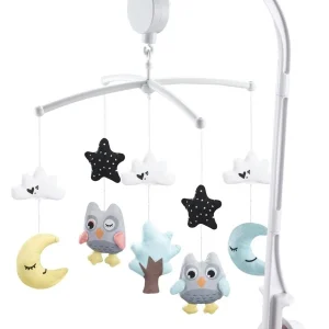 1set Plush Star, Moon, Cloud Shape Decorative Crib Mobile Toy Multicolor