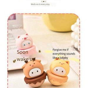 Cute Roly-Poly Doll, Mood Boosting Desktop Decor, Office Work Station Stress Relief Toy, Lovely Small Gift Multicolor